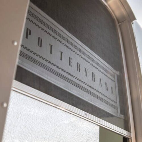 Super luxe Airstream Pottery Barn spant de kroon