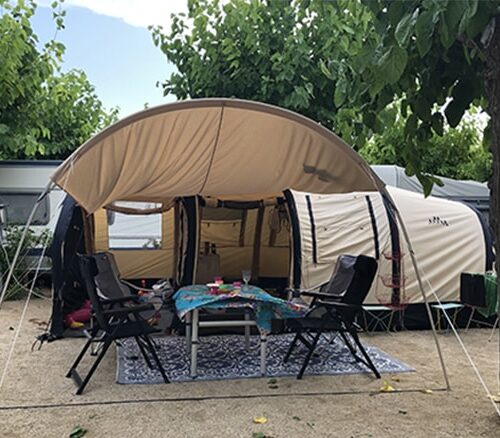 Op loopafstand van boulevard Pineda de Mar: camping Enmar in Spanje