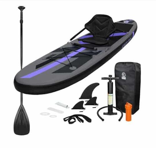 Mee naar de camping: opblaasbare kajaks en supboards