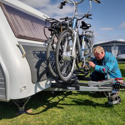 Uitprobeerweekend: Kip caravan met de Enduro BC 260