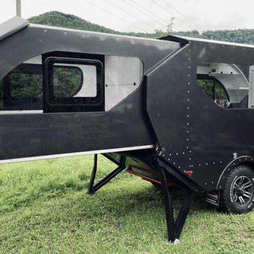 Raptor XC offroad-caravan met slide-out: die wil je hebben