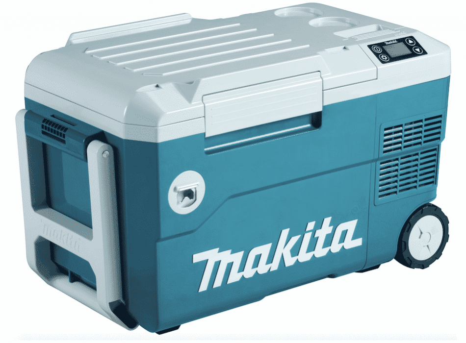 methaan moord Specialiteit Makita koelbox met accu kan koelen, vriezen en verwarmen Accessoires -  Campingtrend