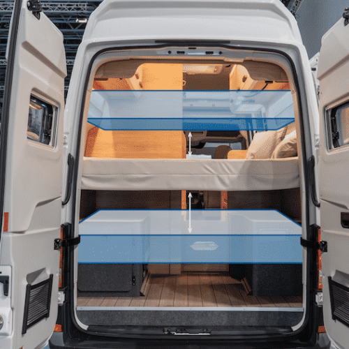 Knaus Boxdrive 600 XL is een buscamper op MAN TGE-basis