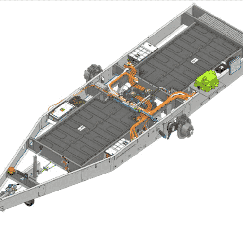 Met de elektrisch aangedreven Dethleffs E-Coco caravan de Alpen over