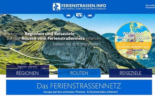 Vakantieplannen maken? De site Feriënstrassen.info helpt