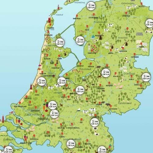 Nieuw netwerk van camperplaatsen in Nederland: Langs Boerenerven