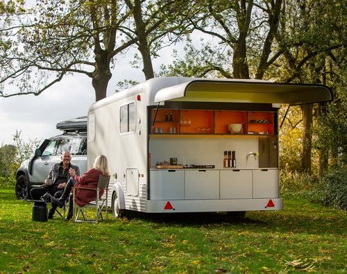 De Lume Traveler LT 540 Nordic heeft een binnenkeuken