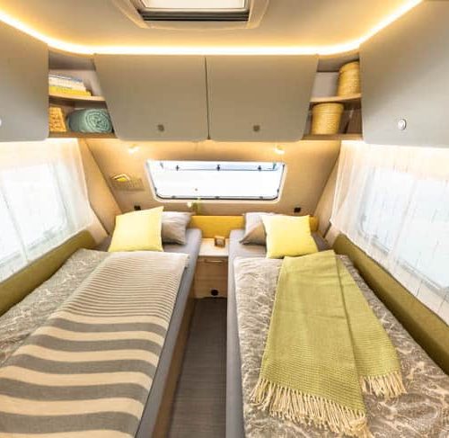 De Dethleffs Aero caravan is een heerlijk jubileummodel