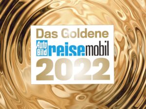 Goldene Reisemobil