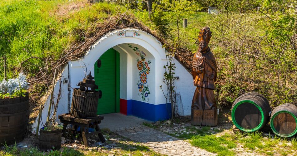 wijnkelder Zuid-Moravië Plze