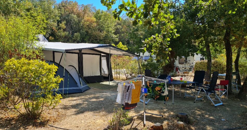 Camping La Vallée Verte kampeerplaats