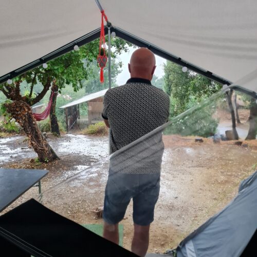 Luifel regen