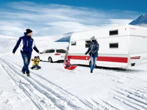 Kabe caravan winter