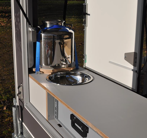 Farfalla camper keuken