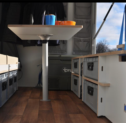 Farfalla camper zithoek