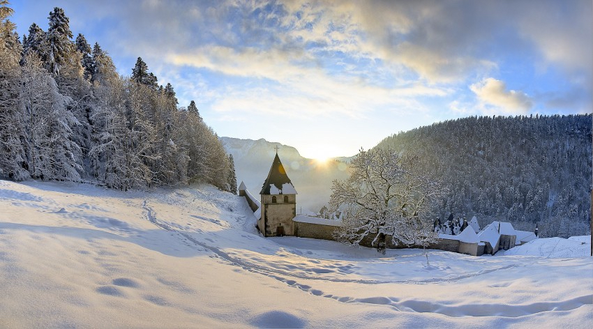 Franse Alpen klooster Grande Chartreuse