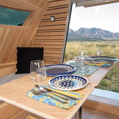 The Boulder van Colorado Teardrops