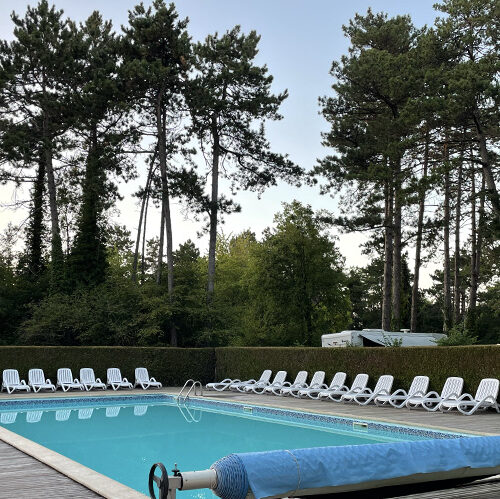 Camping le Bois de la Justice zwembad