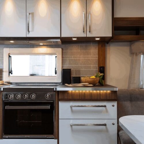 polar caravan keuken