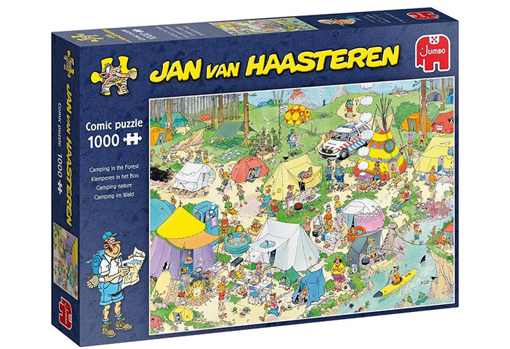 Jan van Haasteren legpuzzels kamperen