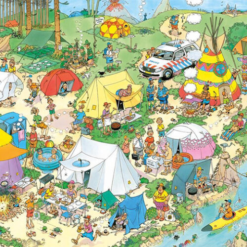 Legpuzzels kamperen