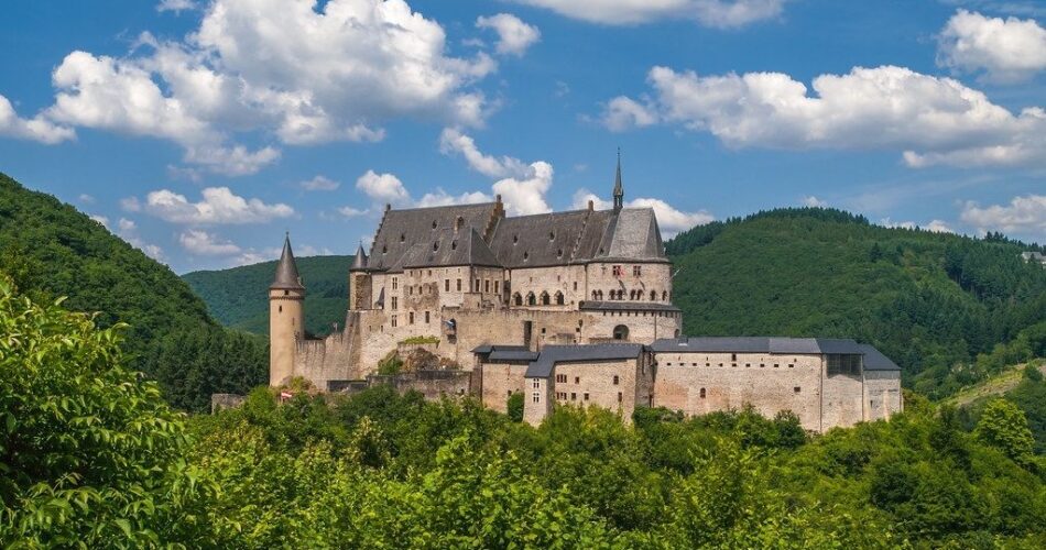 kasteel Vianden Luxemburg