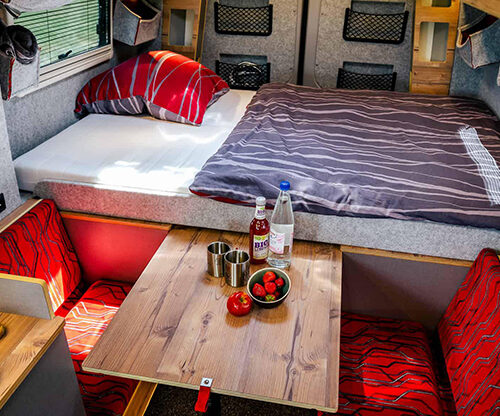 BusCamp X-PED interieur