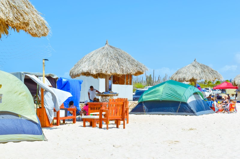 kamperen op Aruba