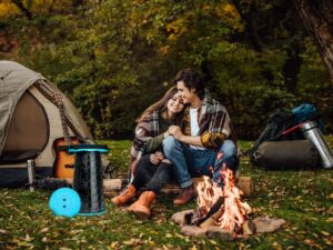 First Dates-camping