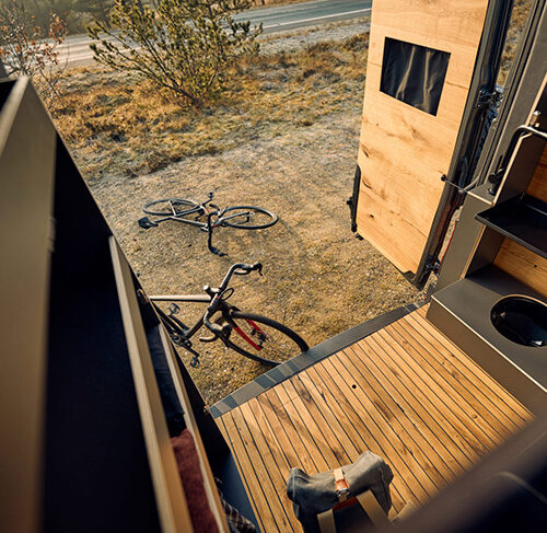 Custom Bus Camper XL badkamer