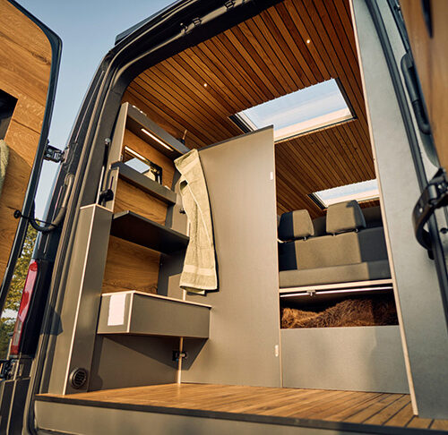 Custom Bus Camper XL badkamer