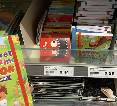 Action kamperen kleurboeken