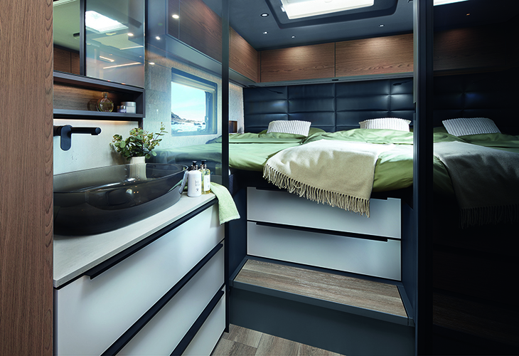 Flair 880 slaapkamer.