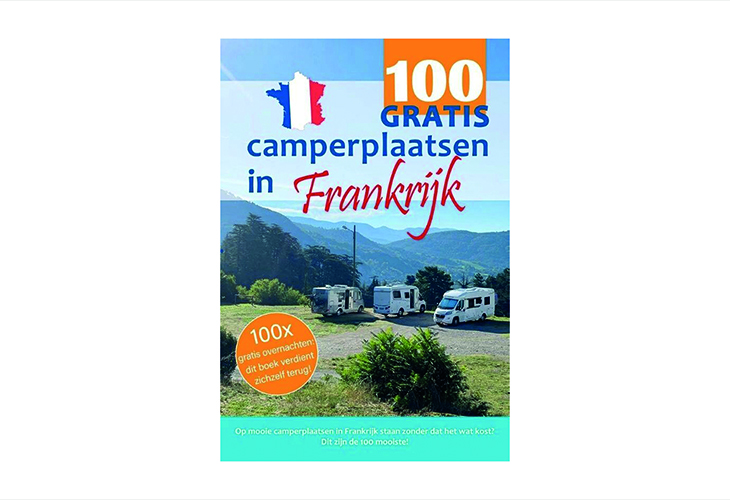 100 gratis camperplaatsen in Frankrijk boek