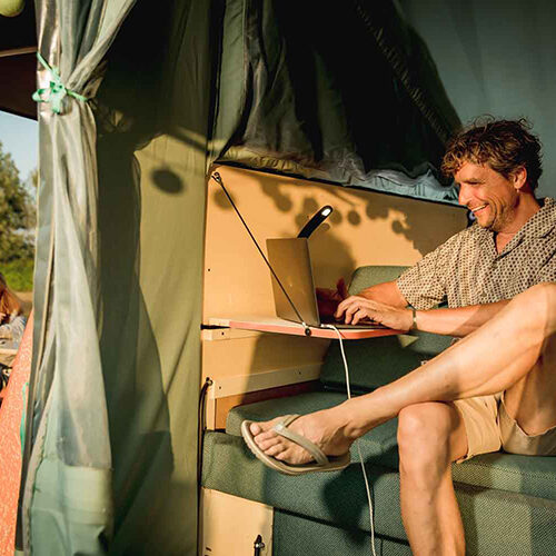 Tenttrailer Stoerk werkplek