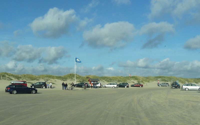 autostranden Denemarken Rømø