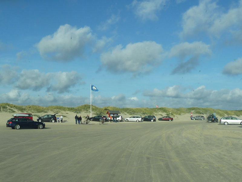 autostranden Denemarken Rømø