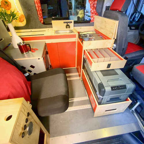 Flowcamper Fellschnute keuken