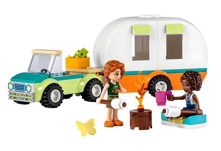 Lego Friends kamperen camping