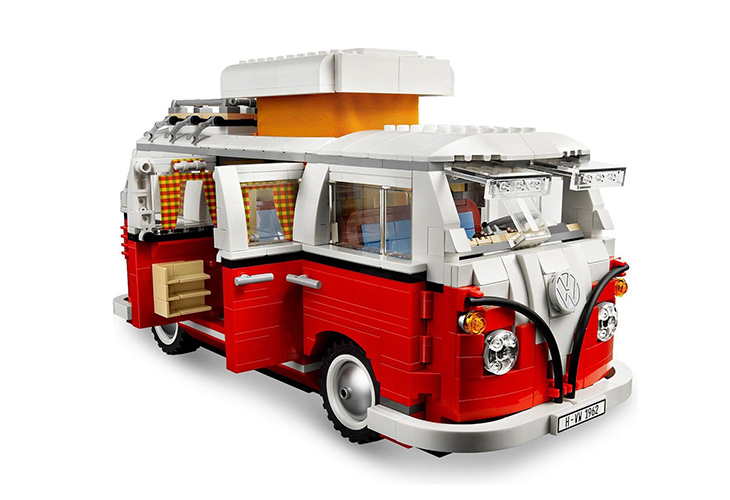 Lego kamperen Volkswagen T1