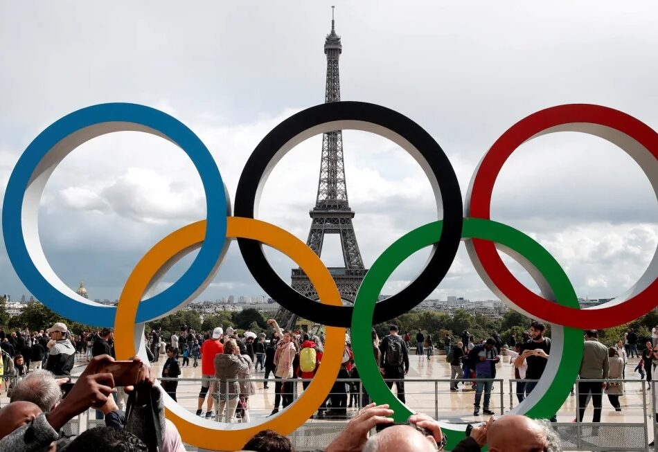 Parijs Olympische ringen