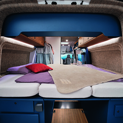Achterzijde Eriba camper