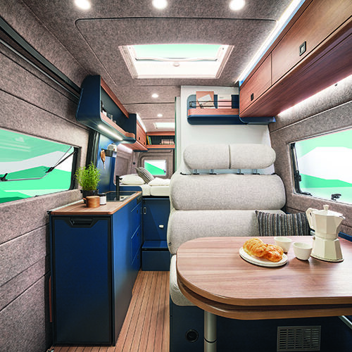 Eriba buscamper interieur
