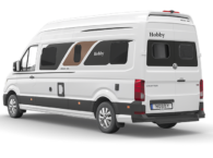 Hobby Maxia Van 680 DT exterieur achterzijde