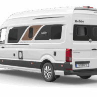 Hobby Maxia Van 680 DT exterieur achterzijde
