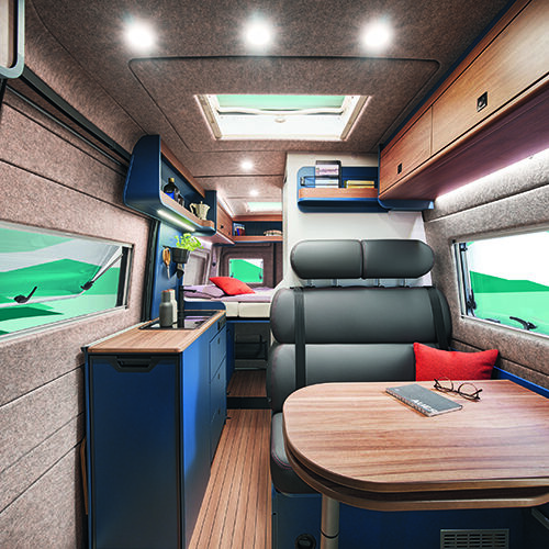 Interieur Eriba buscamper