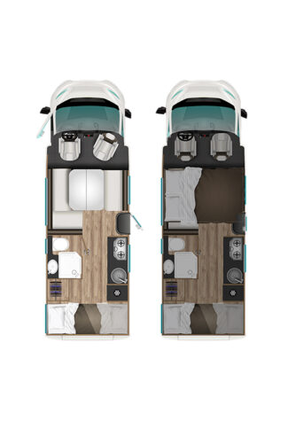 Cozi PS700 plattegrond Cozi PS700 plattegrond