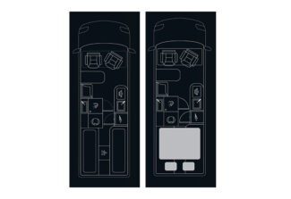 Globe-Traveller Explorer 2Z plattegrond Globe-Traveller Explorer 2Z plattegrond