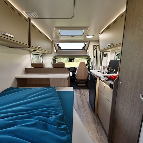 Carado T135 doorkijk