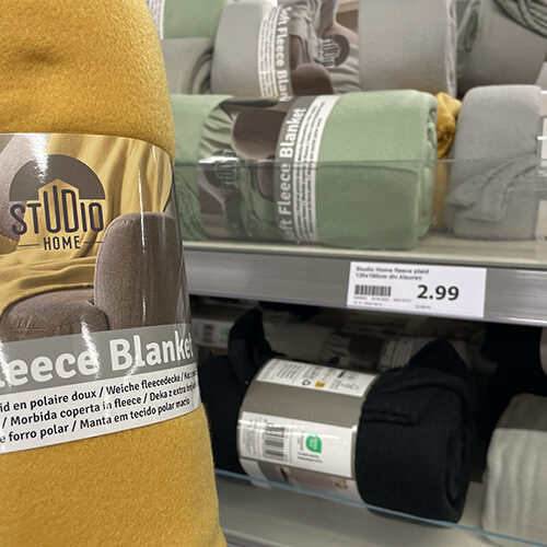 Fleece deken